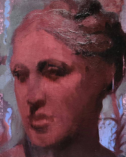 Pierre HALE, Hygeia III Oil-on-canvas, 9" x 12"