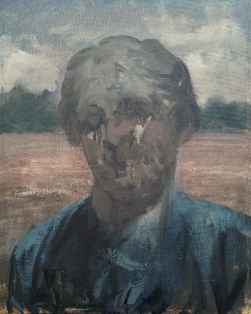 Pierre HALE, 'Le Terroir', oil-on-canvas, 14" x 18".