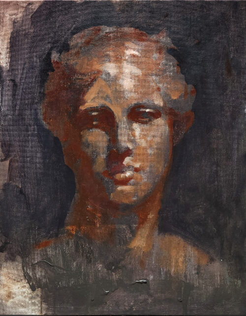 Oil painting by Pierre HALE